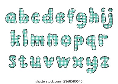 Handcrafted Table Cloth letters color creative art typographic design