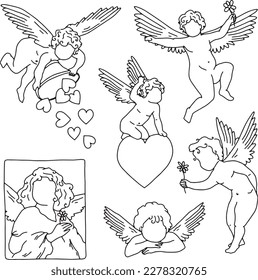 Handcrafted Tattoo Vector Art: A Set of Hand-Drawn Graphics
