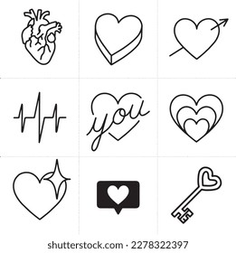 Handcrafted Tattoo Vector Art: A Set of Hand-Drawn Graphics