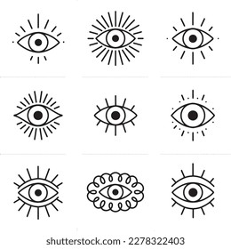 Handcrafted Tattoo Vector Art: A Set of Hand-Drawn Graphics