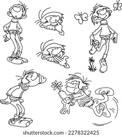 Handcrafted Tattoo Vector Art: A Set of Hand-Drawn Graphics