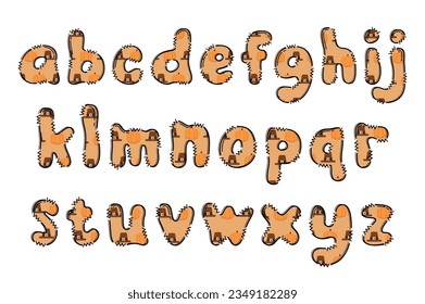 Handcrafted Thanksgiving letters color creative art typographic design