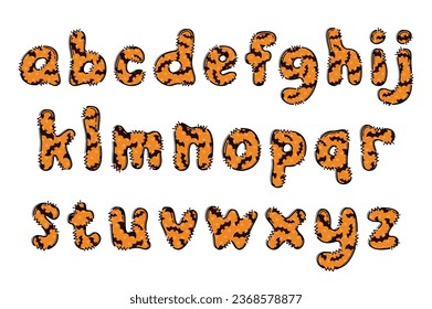 Handcrafted Trick Or Treat letters color creative art typographic design