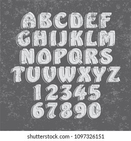 Handcrafted Vector Font Vintage and Modern Collection 