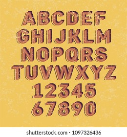 Handcrafted Vector Font Vintage and Modern Collection 