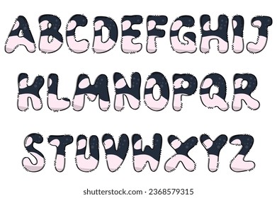 Handcrafted Water Creature letters color creative art typographic design
