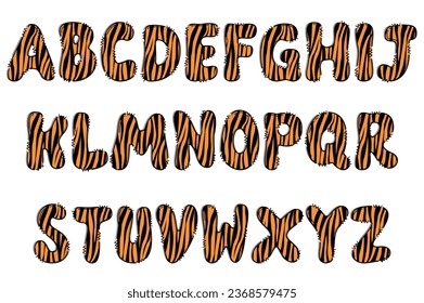 Handcrafted Zoo letters color creative art typographic design
