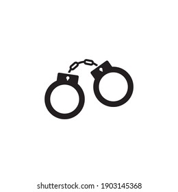 handcuff icon symbol sign vector