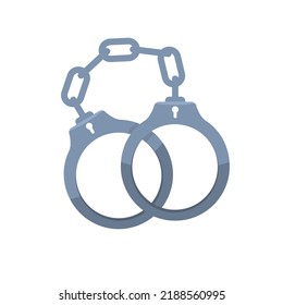 Handcuff icon or symbol for your design.