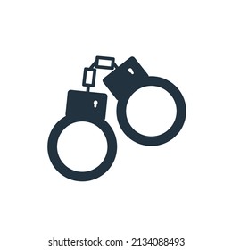 vector de icono de esposas. símbolo de las esposas símbolo de diseño plano aislado en un fondo blanco. para el diseño de su sitio web, logotipo, aplicación, interfaz de usuario. Ilustración vectorial.