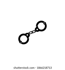 handcuff icon vector symbol illustrations