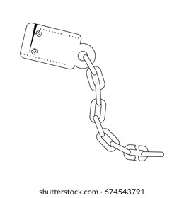 handcuffs and chain icon