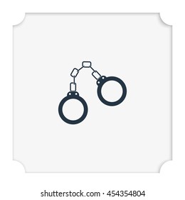 Handcuffs icon.