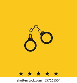 Handcuffs icon.