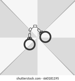 Handcuffs icon.