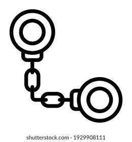 Icono de esposas en diseño de contorno modificable