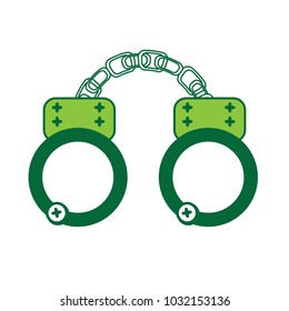 handcuffs icon image
