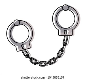 handcuffs icon image