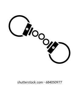 handcuffs icon image