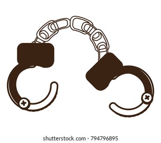 handcuffs icon image