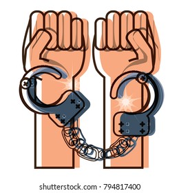 handcuffs icon image
