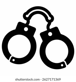Vector de icono de esposas sobre fondo blanco.