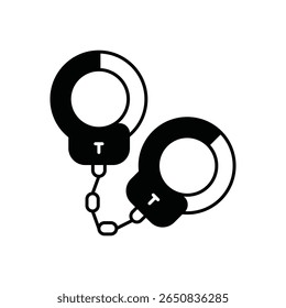  Handcuffs Law Arrest Fill Icon