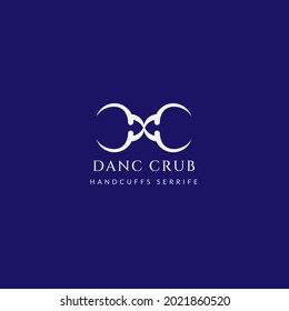 HandCuffs Logo simple design, modern icon handcuffs.