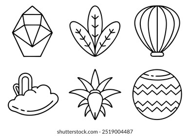 Hand-draw Line Art Illustration for Creative Designs (5)
