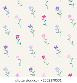 Desenhar à mão flores estilizadas. Sinal de design linear moderno. 60s e 70s estilo retro.