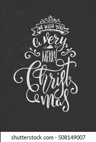 hand-drawing christmas congratulation