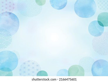 Hand-drawn, abstract, simple frame design