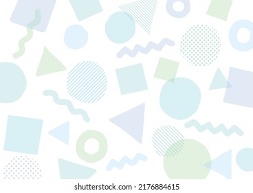 Hand-drawn, abstract, simple frame design