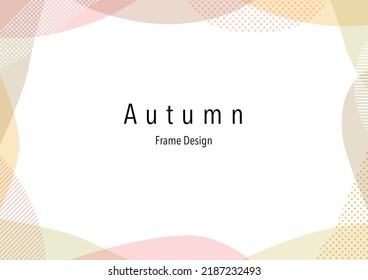Hand-drawn, abstract, simple frame design
