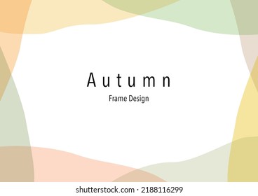 Hand-drawn, abstract, simple frame design