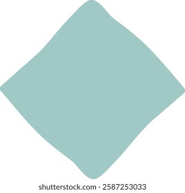 Handdrawn Abstract Square Shape Vector Illustration