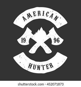 Handdrawn adventure logo and badges