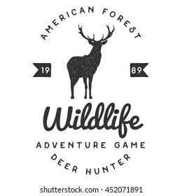 Handdrawn adventure logo and badges