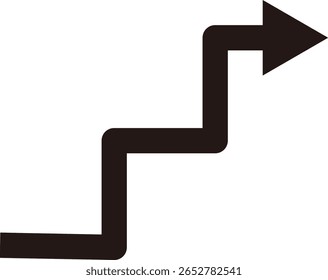 Hand-drawn arrow set vector illustration with various black and white arrows in sketch style on transparent background