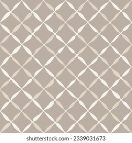 Hand-Drawn Artisanal Wood Block Print Geometric Vector Seamless Pattern. Hans-Stamped Mirrored Triangles Organic Lines Background. Global Nomadic Design. Mini Boho Repeat