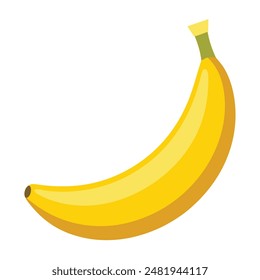 hand-drawn banana vector, realistic banana vector art.