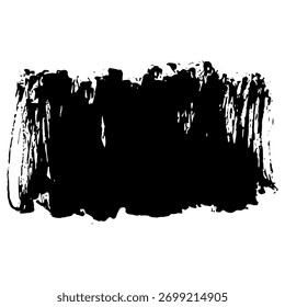 Hand-drawn black ink strokes and blobs for creative projects.