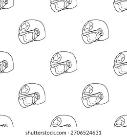 hand-drawn black and white seamless patterns cute simple line-art doodles. Each repeatable design includes playful minimalist illustrations suitable for backgrounds, packaging, textiles, wallpaper