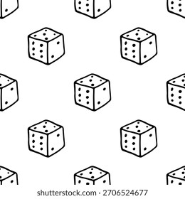 desenhos à mão preto e branco sem emenda padrões bonitos simples de linha-arte rabiscos. Cada design repetível inclui ilustrações minimalistas divertidas adequadas para fundos, embalagens, têxteis, papel de parede