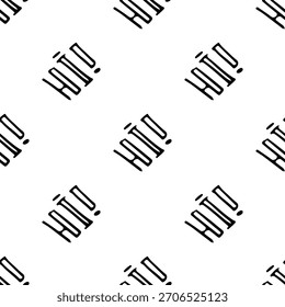desenhos à mão preto e branco sem emenda padrões bonitos simples de linha-arte rabiscos. Cada design repetível inclui ilustrações minimalistas divertidas adequadas para fundos, embalagens, têxteis, papel de parede