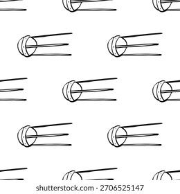 Dibujado a mano patrones sin costuras en blanco y negro lindos garabatos simples de arte lineal. Cada diseño repetible incluye ilustraciones minimalistas lúdicas adecuadas para fondos, empaques, textiles, Fondo de pantalla