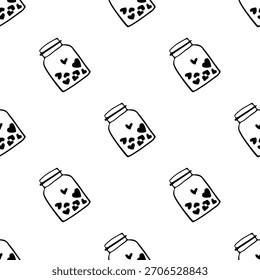 : dibujados a mano patrones sin costuras en blanco y negro lindos garabatos simples de arte lineal. Cada diseño repetible incluye ilustraciones minimalistas lúdicas adecuadas para fondos, empaques, textiles, Fondo de pantalla
