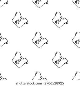 : hand-drawn black and white seamless patterns cute simple line-art doodles. Each repeatable design includes playful minimalist illustrations suitable for backgrounds, packaging, textiles, wallpaper
