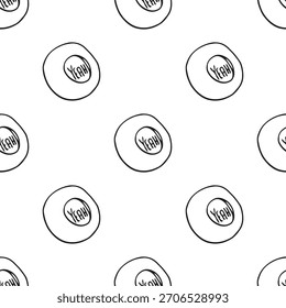 : hand-drawn black and white seamless patterns cute simple line-art doodles. Each repeatable design includes playful minimalist illustrations suitable for backgrounds, packaging, textiles, wallpaper
