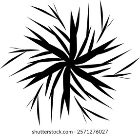 Handdrawn blackwhite bw sketch scratch scrawl doodle flower flora nature radial line radialline radialflower symmetricalflower symmetricalline circleline circle abstractflower abstract abstractline